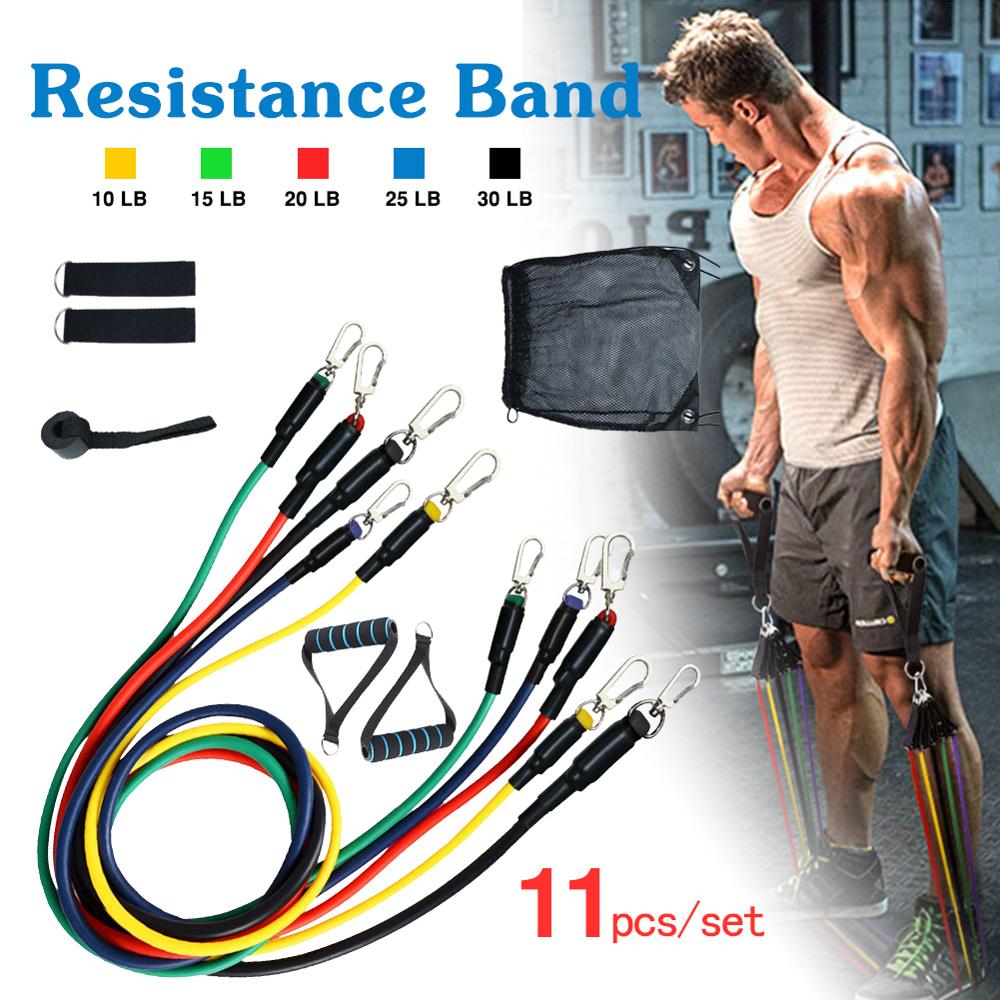 11pcs Resistance band