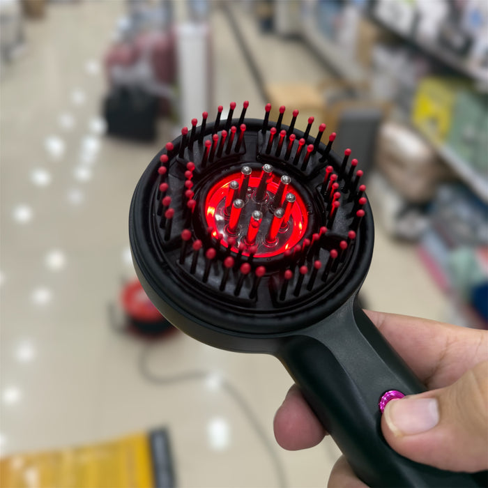 Rechargeable Scalp Massager Comb for Hair Growth & Relaxation